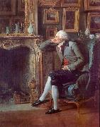 Baron de Besenval in his Salon de Compagnie Henri Pierre Danloux
